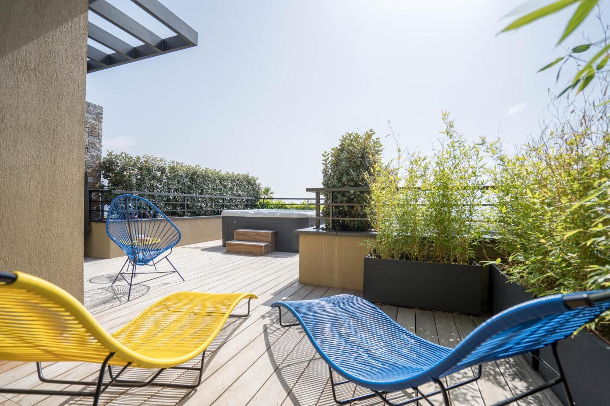 Eden Hotel Sainte-Maxime Bagian luar foto