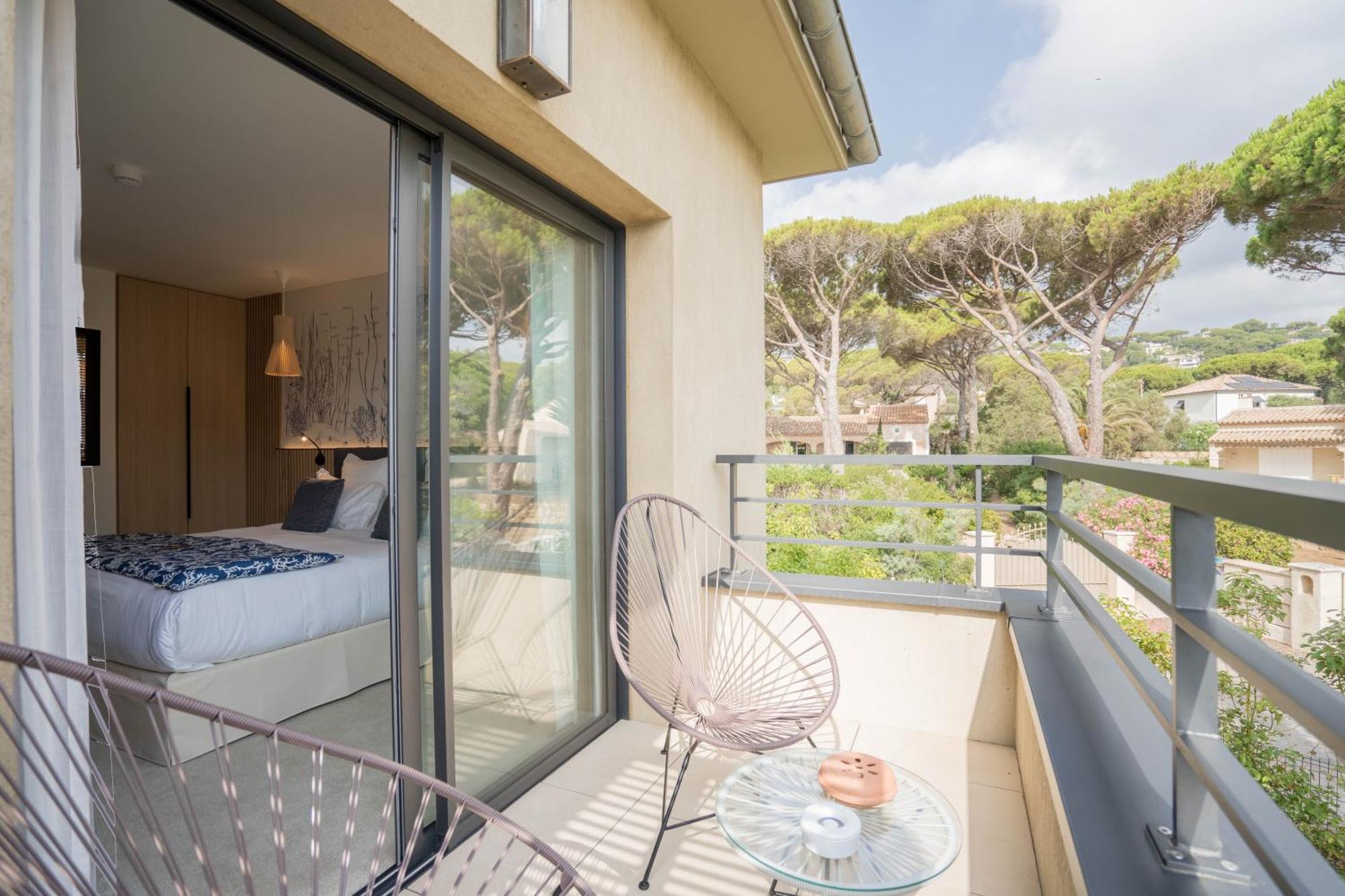 Eden Hotel Sainte-Maxime Bagian luar foto