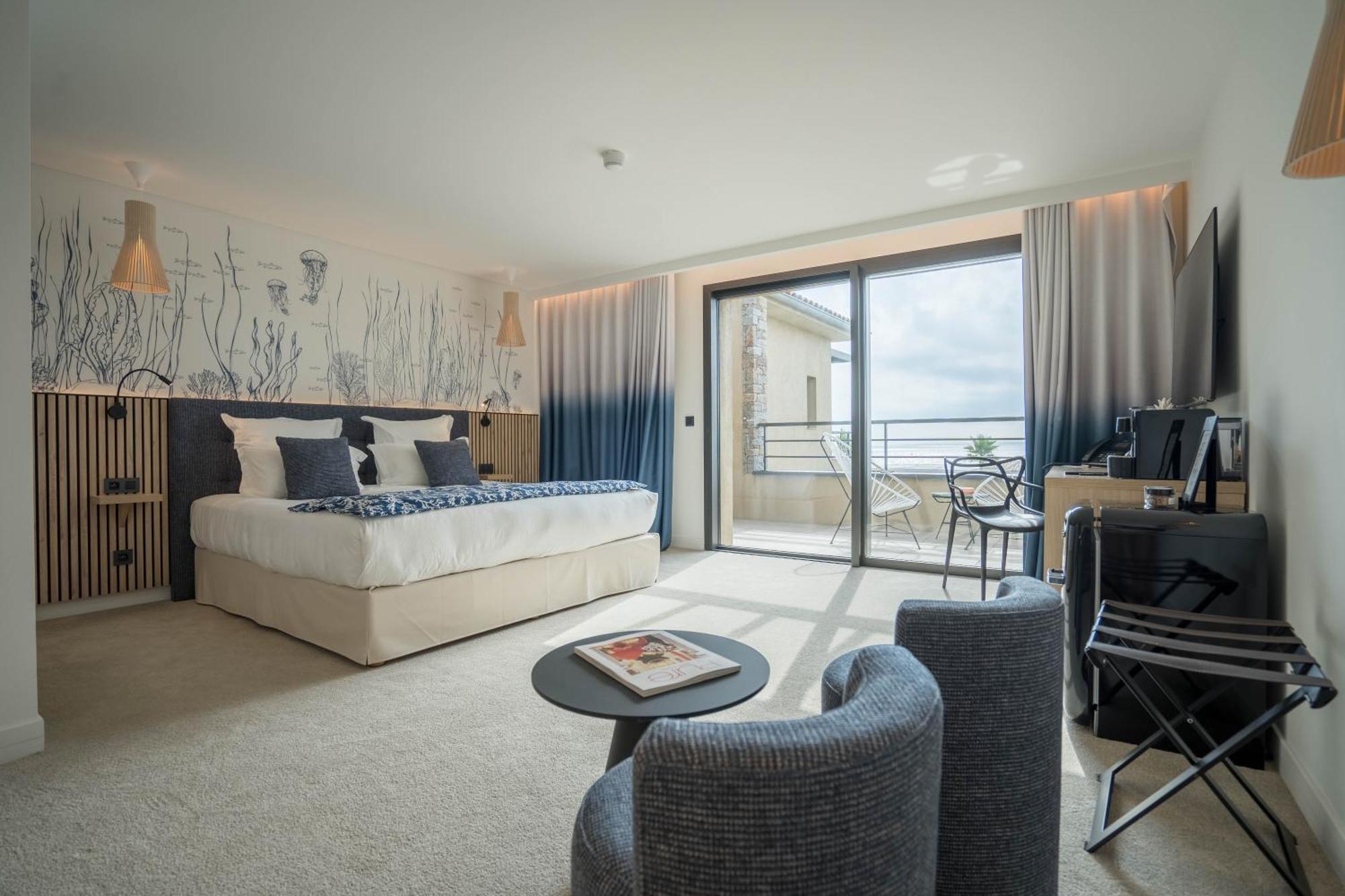 Eden Hotel Sainte-Maxime Bagian luar foto